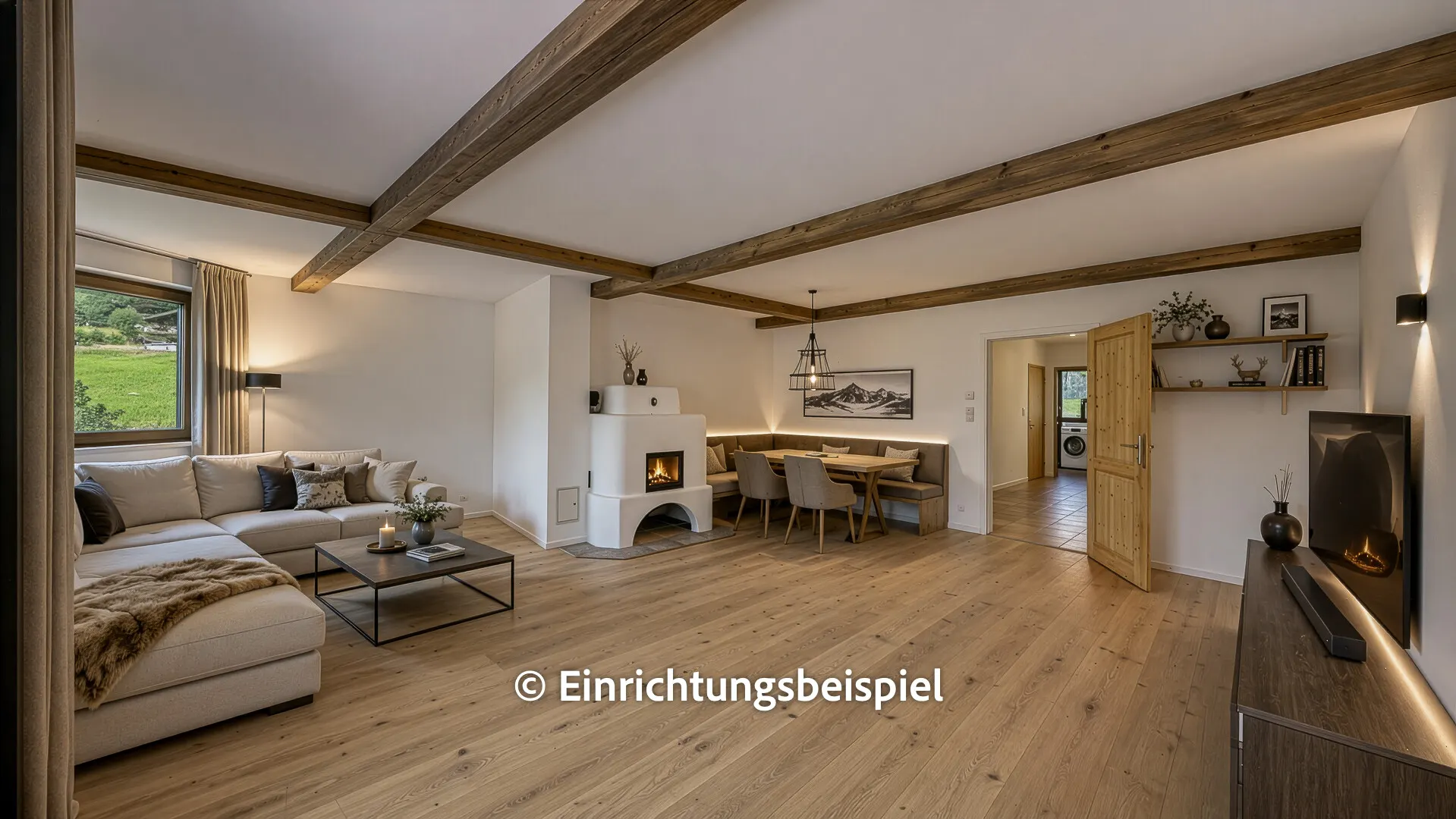 KITZIMMO-4-Zimmerwohnung mit traumhaftem Ausblick in sonniger Ruhelage - Immobilien Jochberg.
