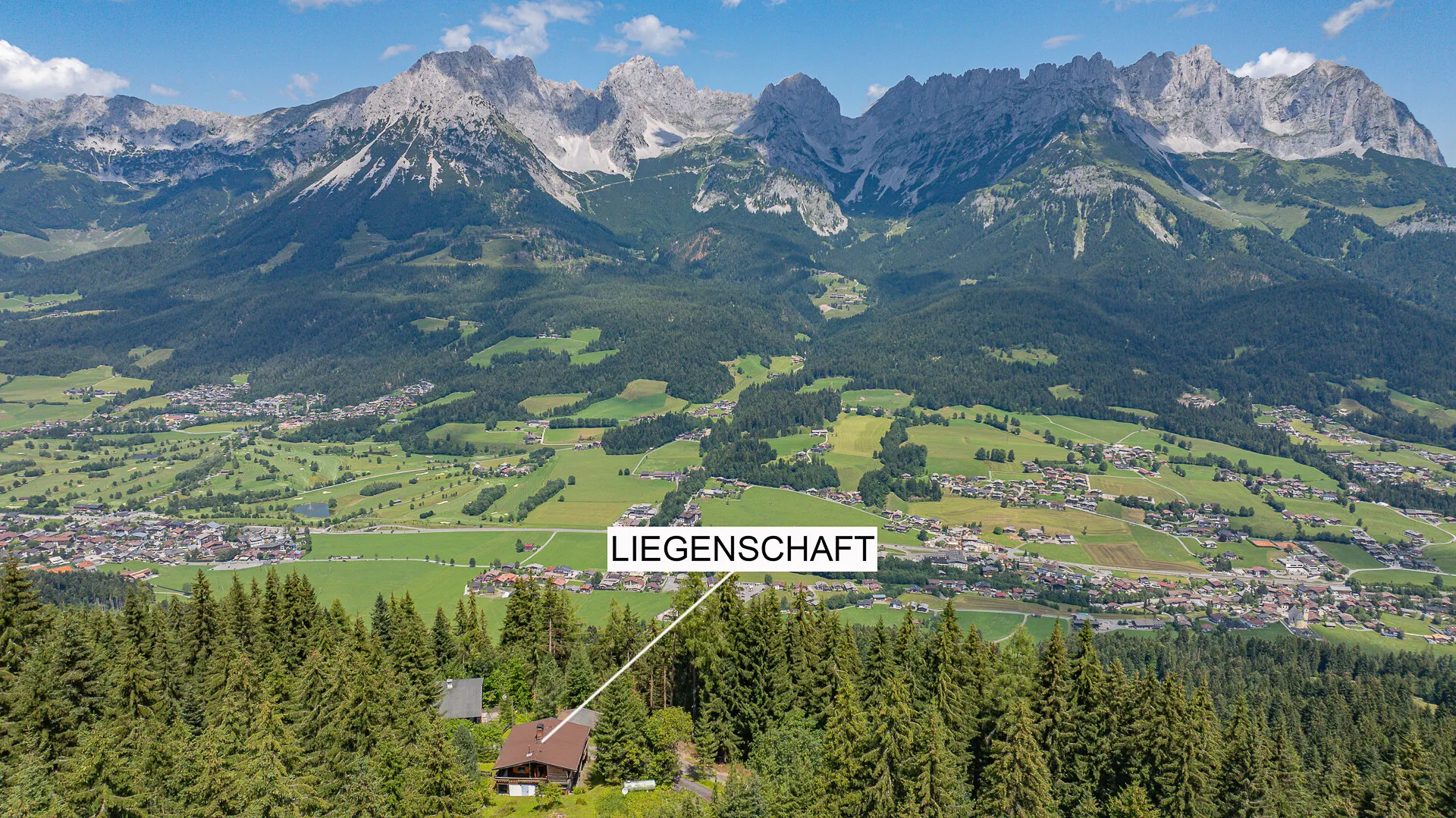 KITZIMMO-Freizeitwohnsitz mit unverbautem Kaiserblick - Ski in / Ski out - Immobilien Ellmau.