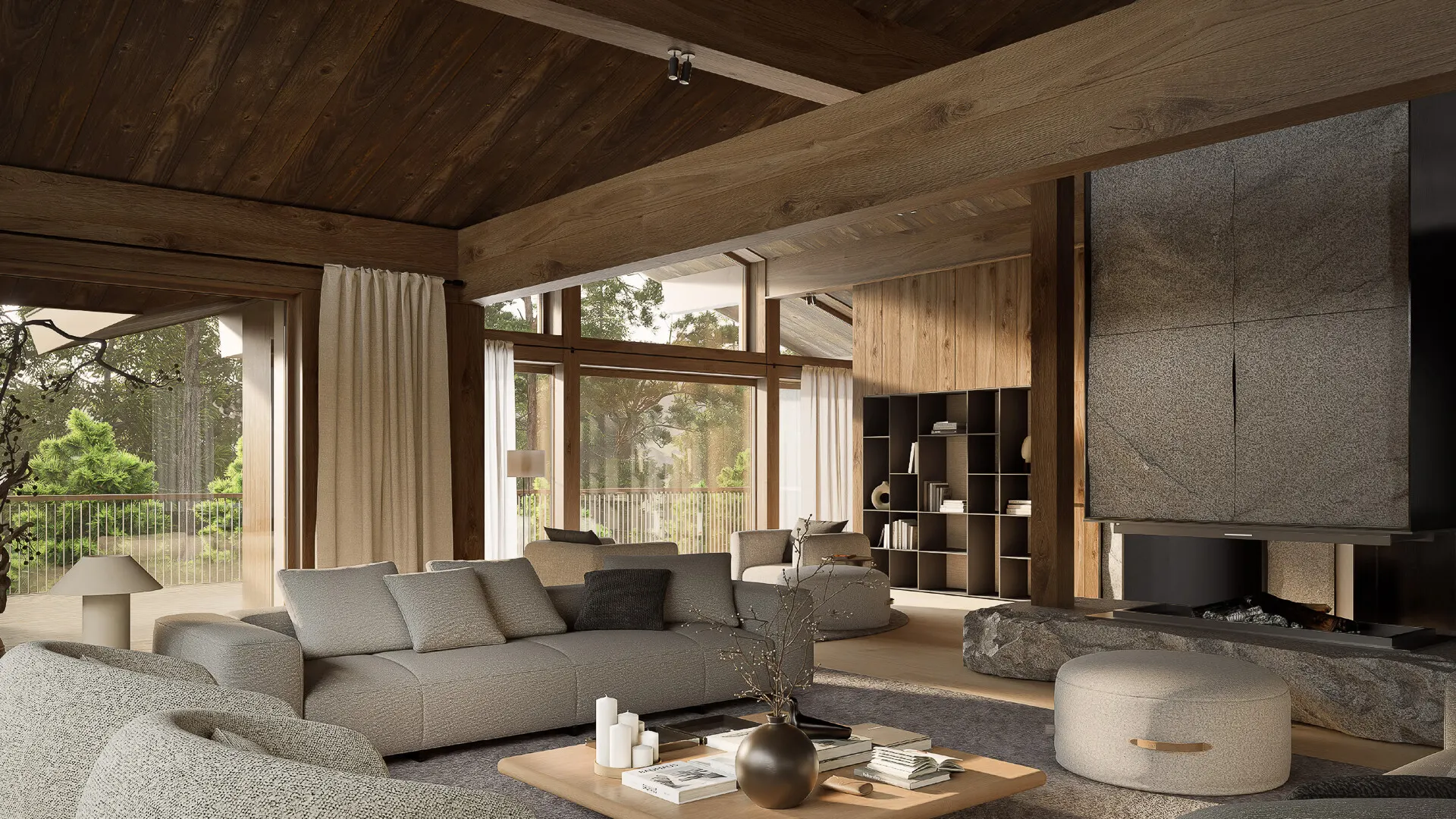 KITZIMMO-Exklusives Grundstück mit genehmigter Luxusvilla - Immobilien Kitzbühel.