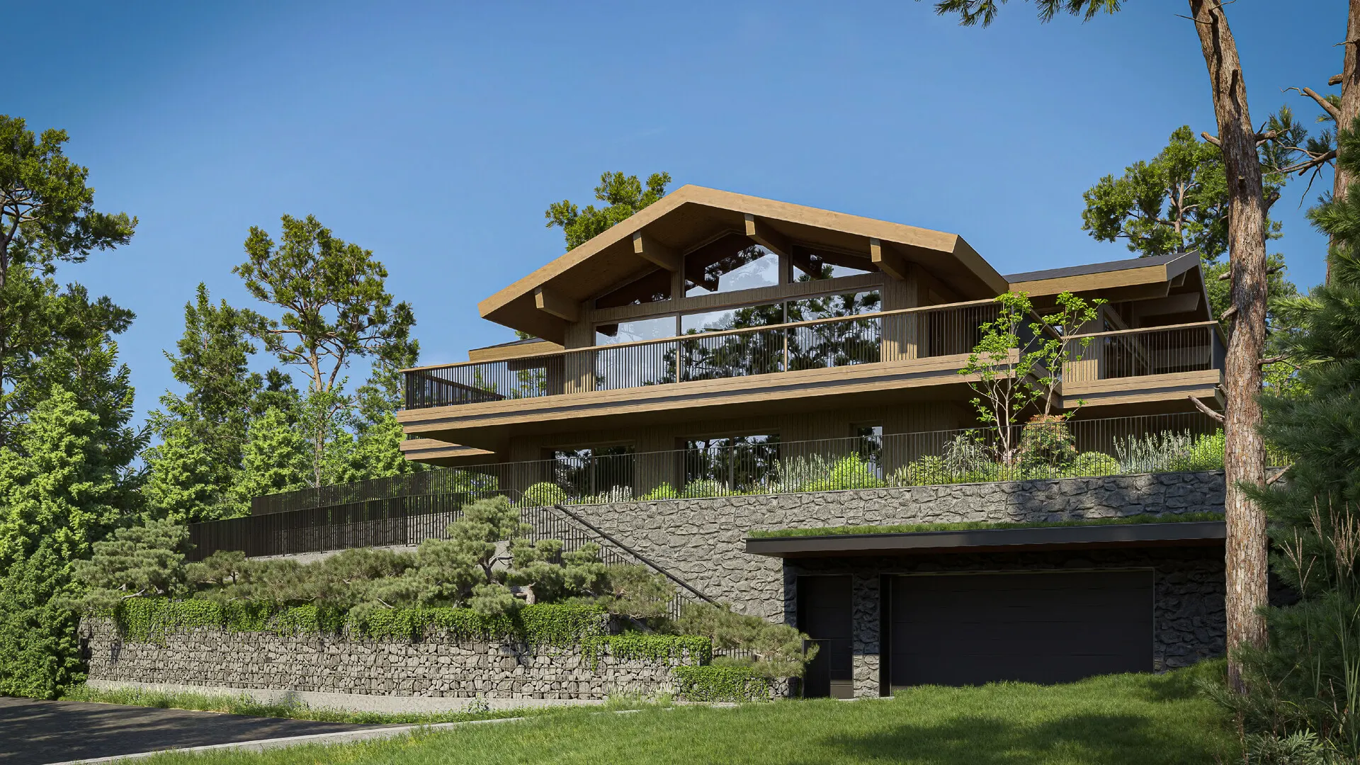 KITZIMMO-Anwesen mit Bestandshaus, genehmigtem Neubau - Immobilien Kitzbühel.