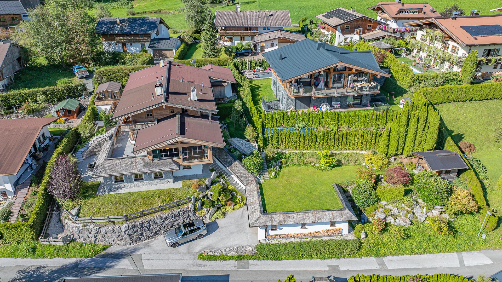 KITZIMMO-Exklusives Landhaus in traumhafter & unverbaubarer Aussichtslage - Immobilien Kitzbühel.-6